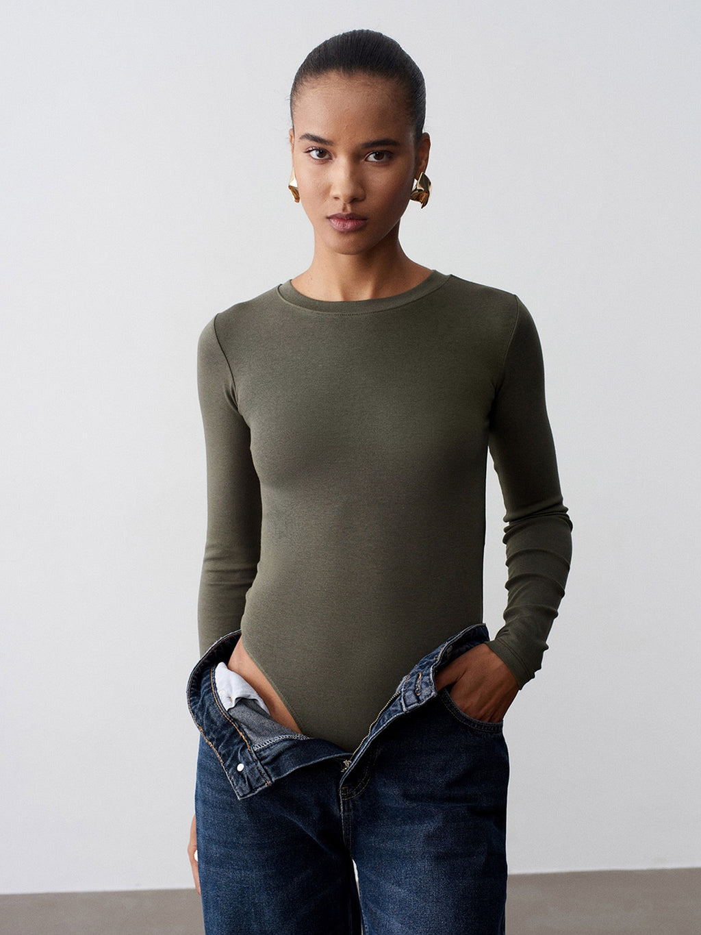 Crewneck Bodysuit