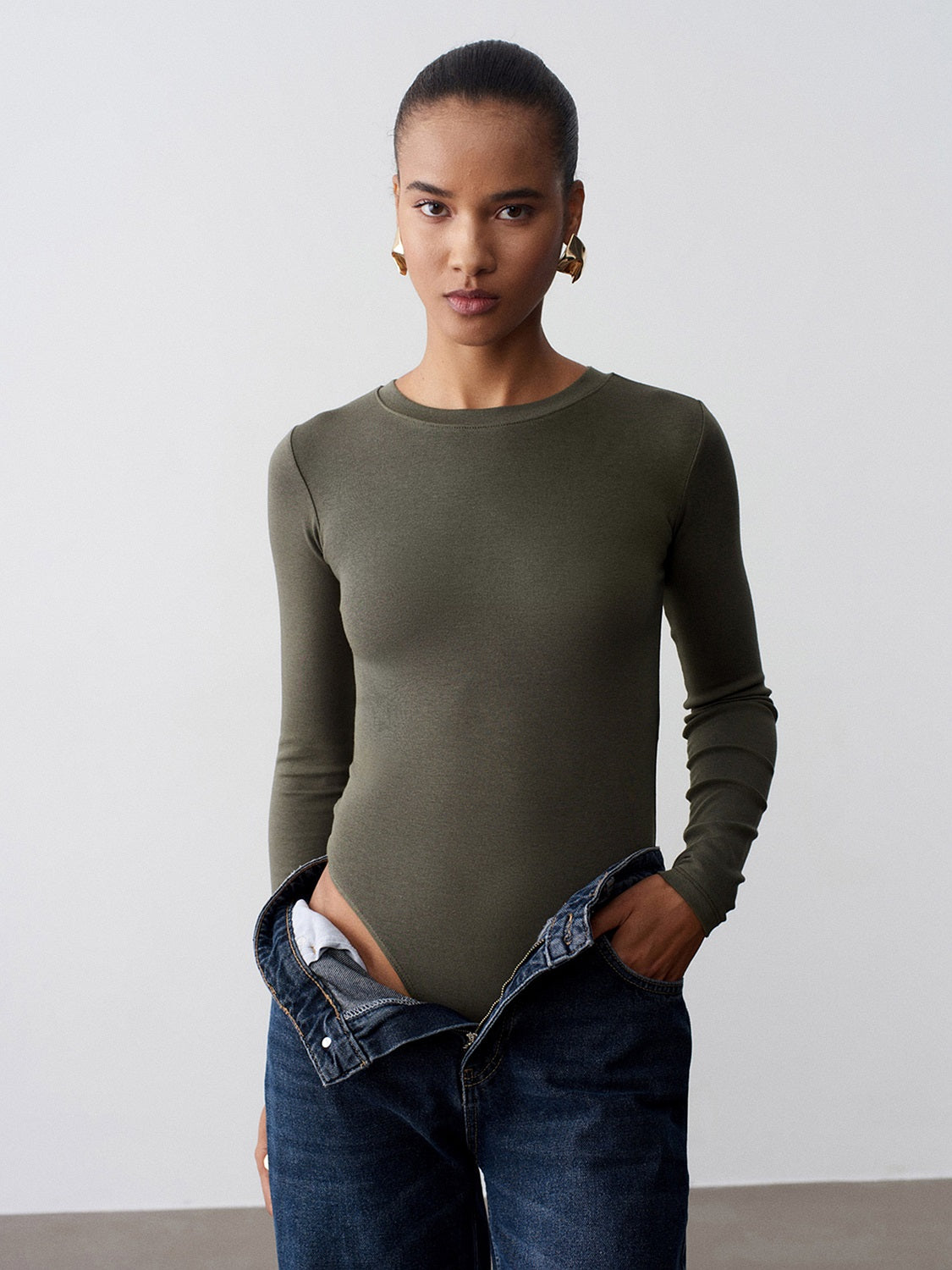 Crewneck Bodysuit