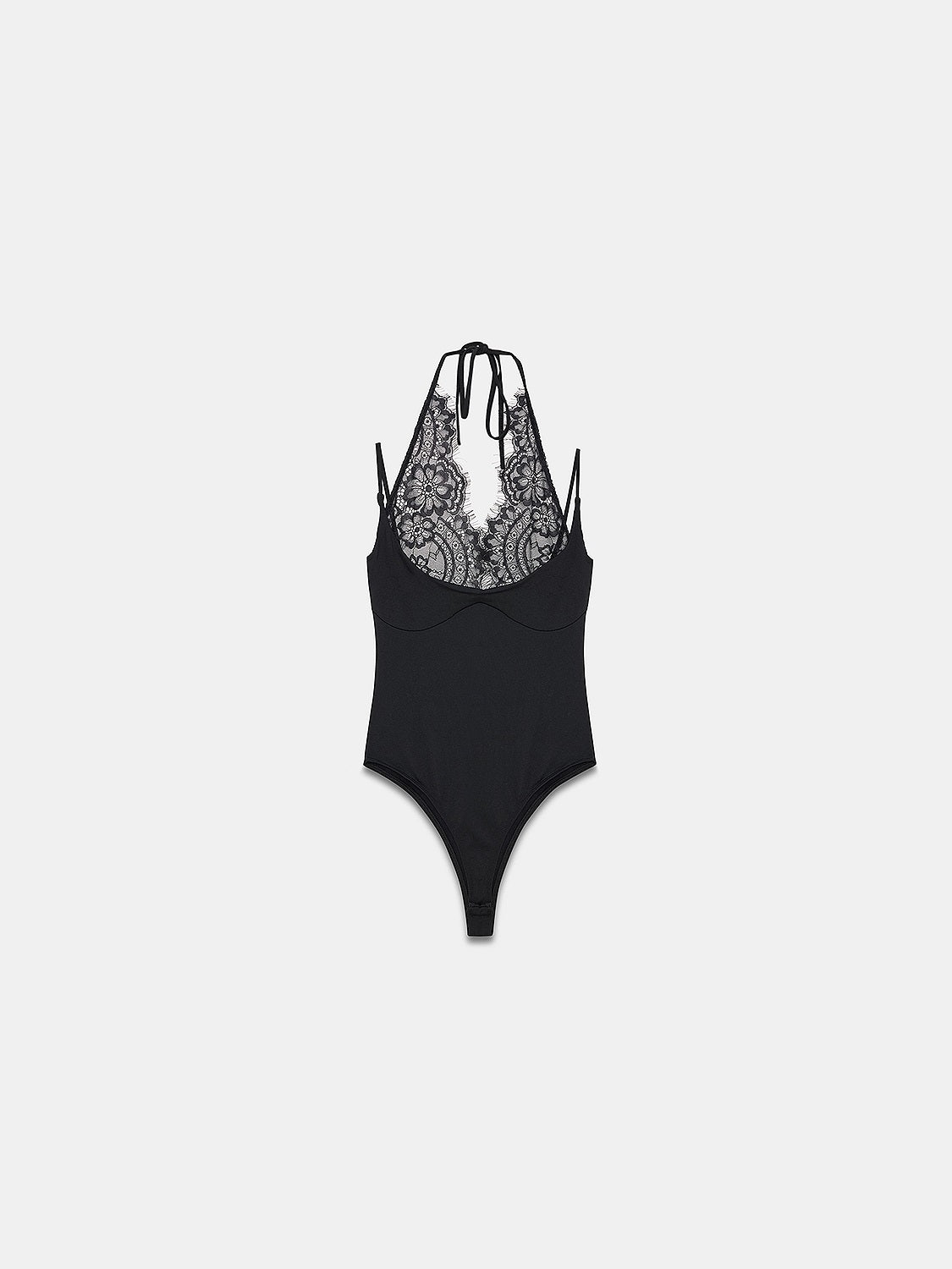 The Amara Halter bodysuit