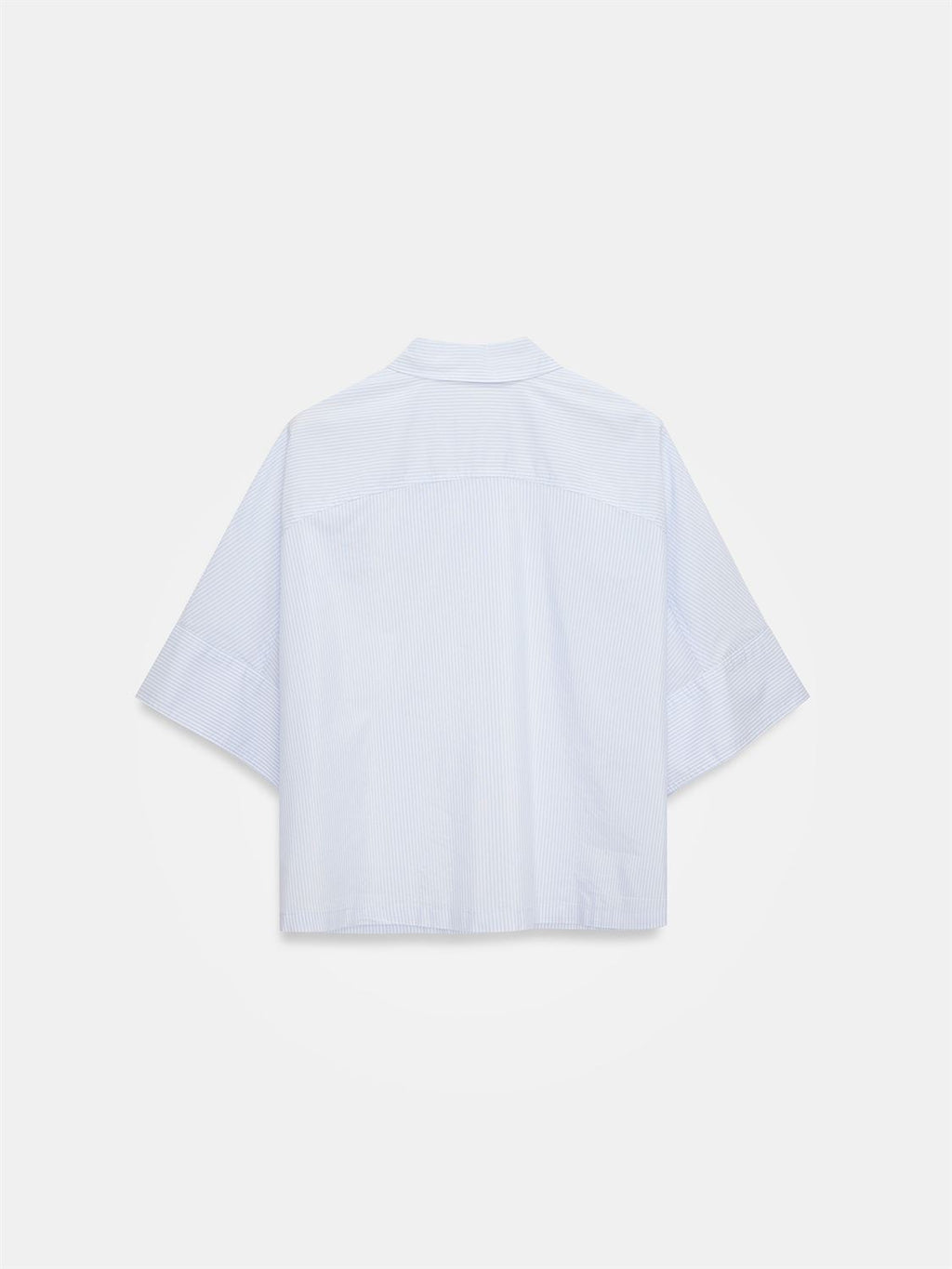 Striped, Short-Sleeve, Oversized