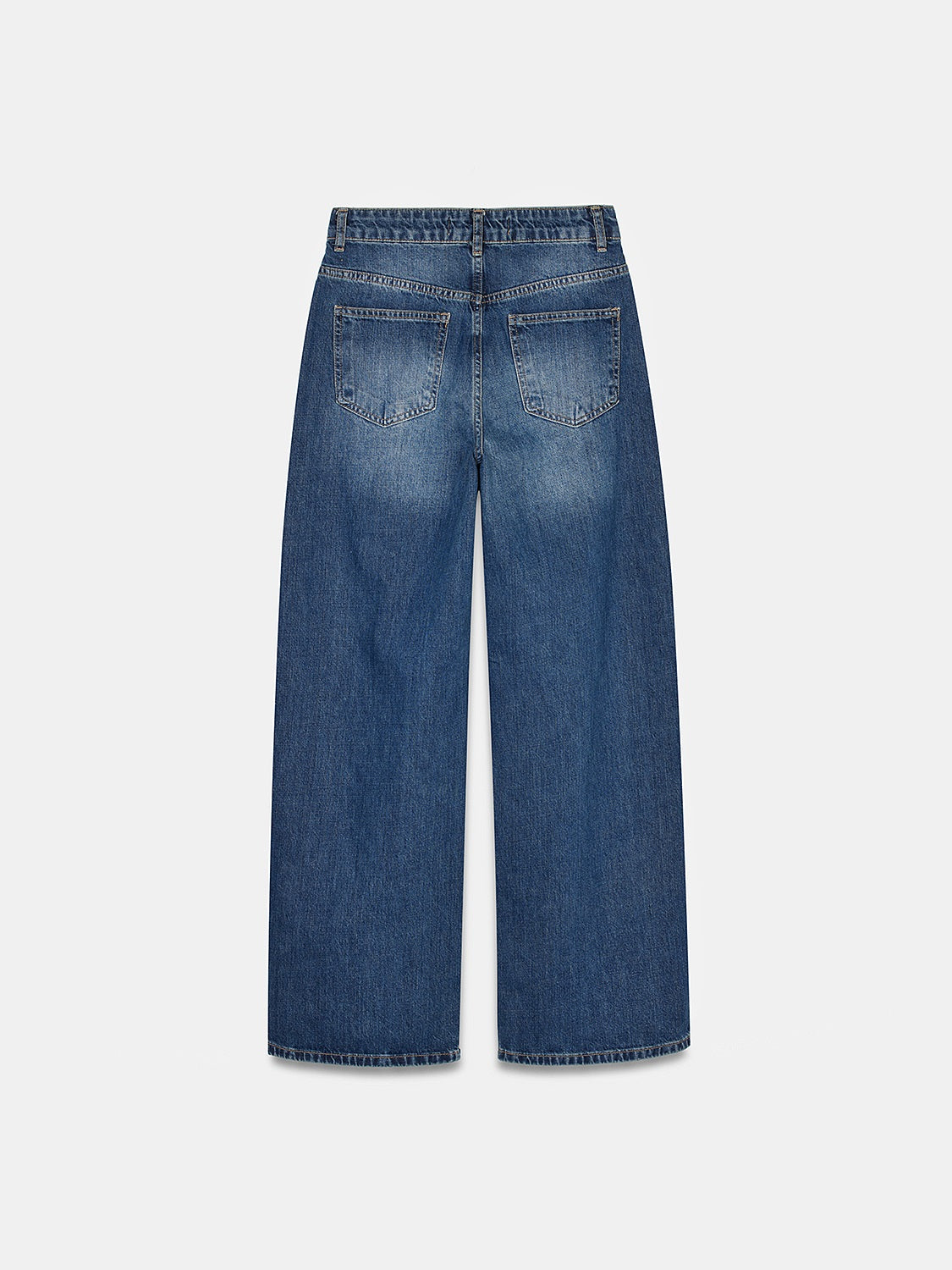 The Casual Wide-Leg Denim