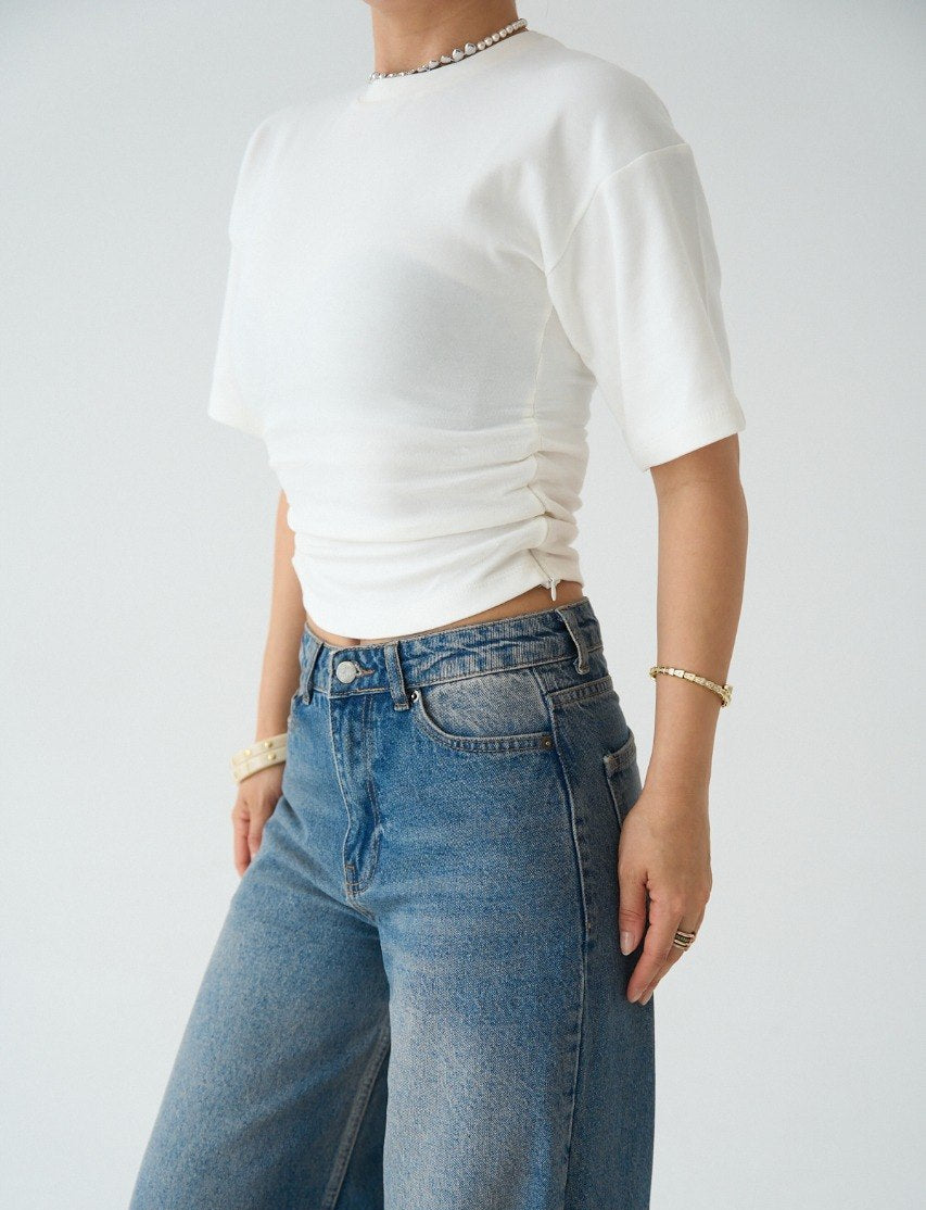 The Snatched Zip Tee