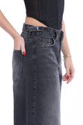 Black Wide-Leg Jeans