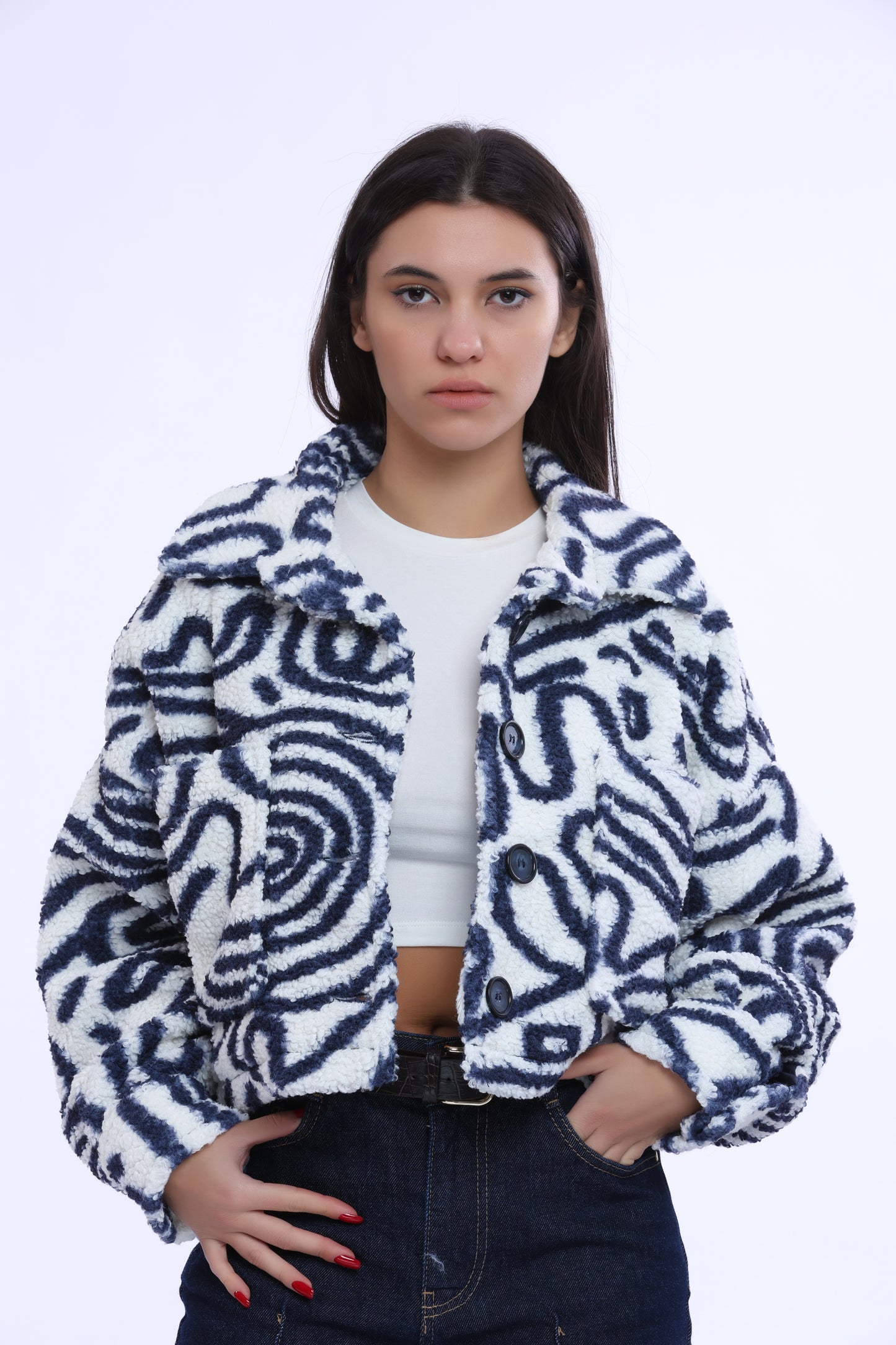 The Graphic Teddy Jacket