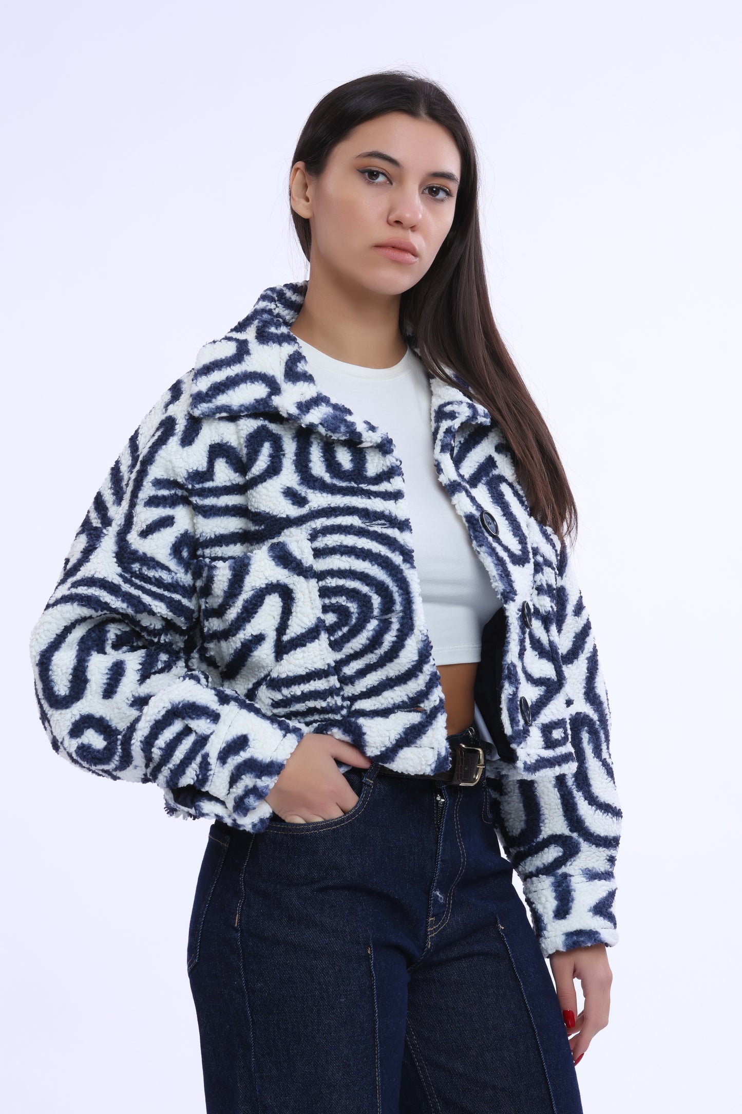 The Graphic Teddy Jacket