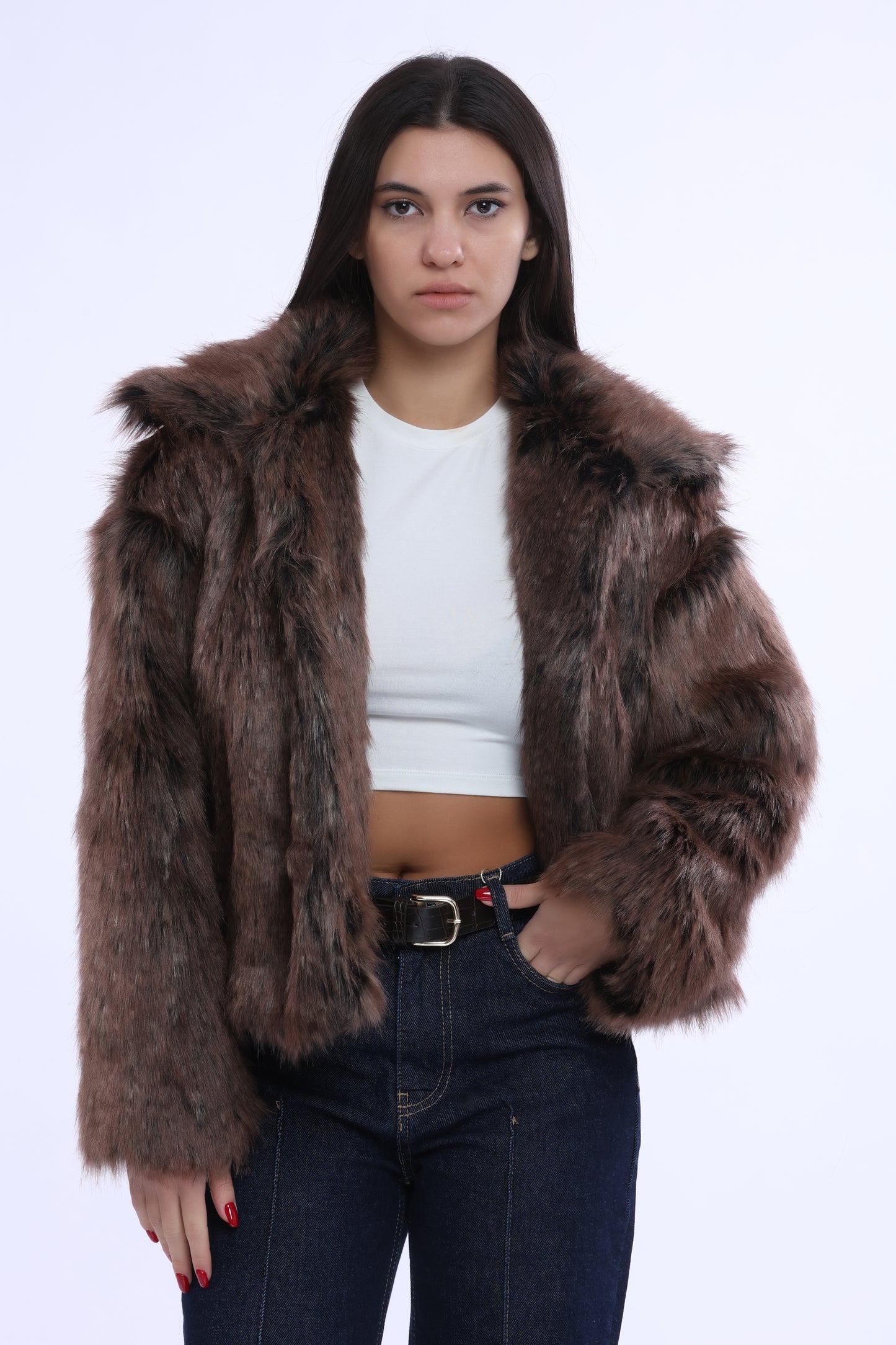 The Cocoa Fur Jacket