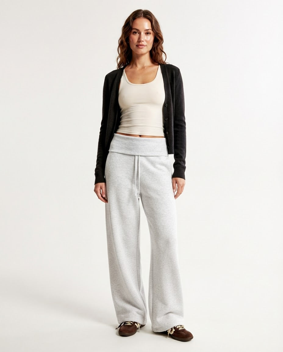 Barrel Fit Plush Sweatpants