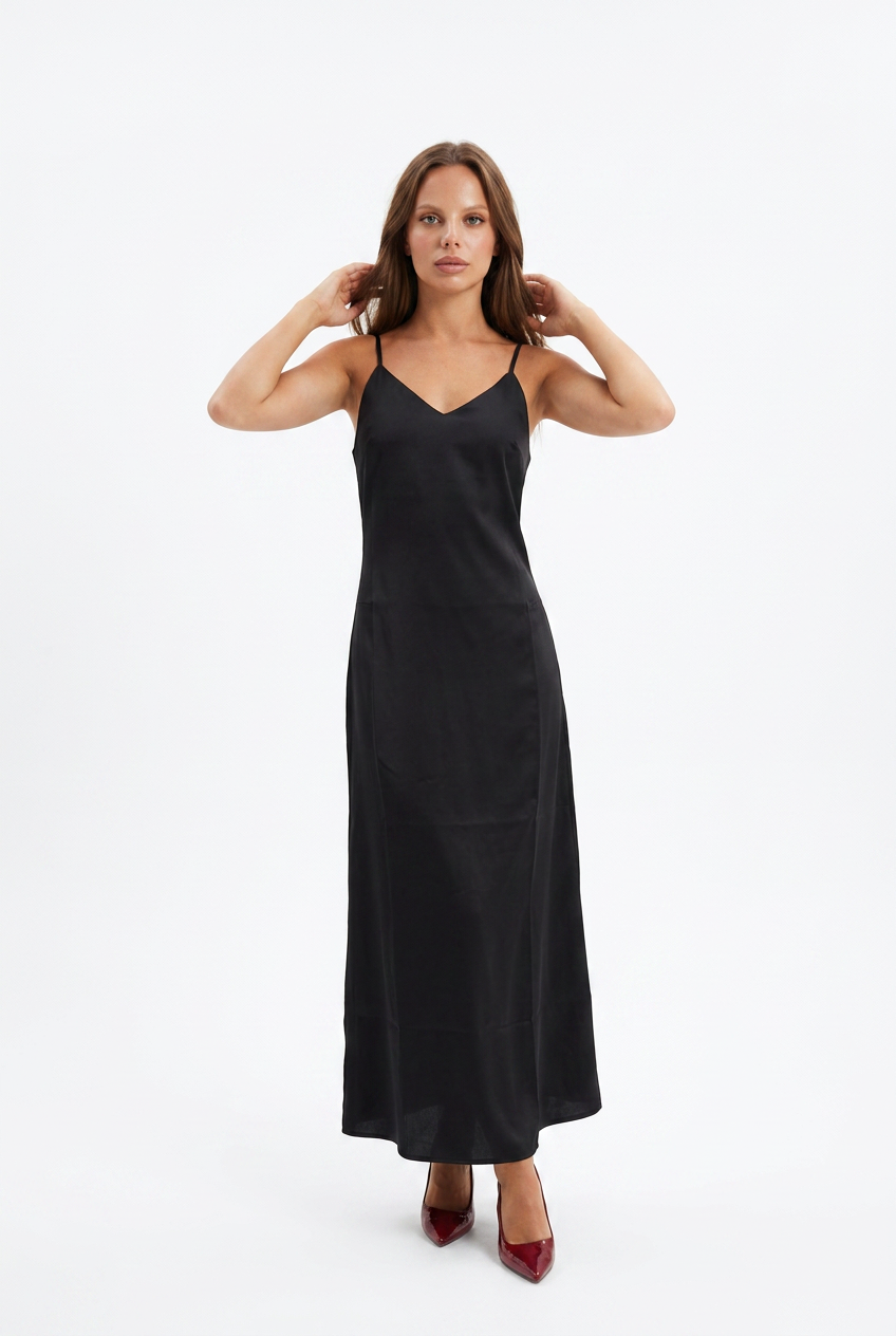 The Sleek Slip Dress