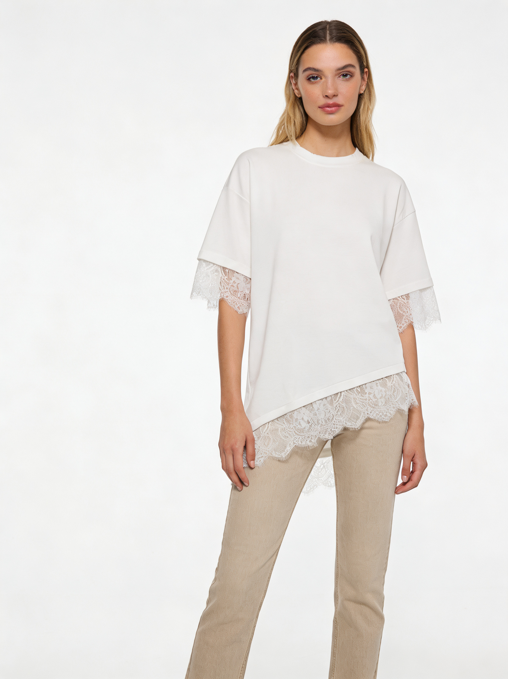 Oversized Lace Tee