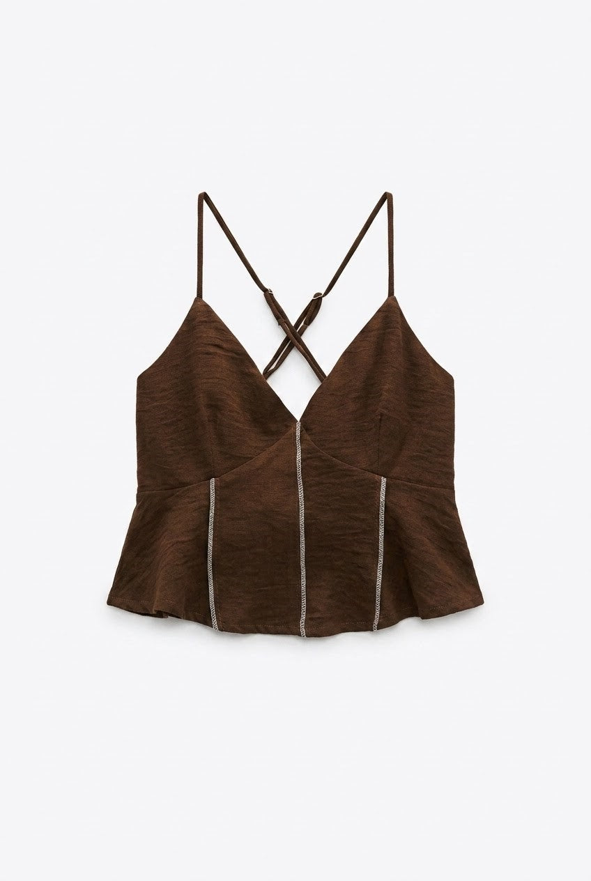 The Pia Linen Blouse