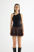 Top with Gold Ring Detail